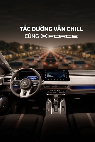 Bí bách vì cứ tới giờ tan tầm là đường tắc liên miên, đi mấy tiếng vẫn chưa thấy nhà? Thoải mái lái "chill" trên Mitsubishi Xforce với loạt tiện nghi đẳng cấp: